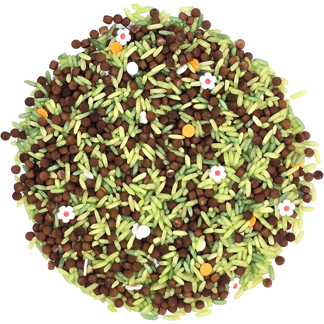 grennn color dots mix champ de fleurs - 300 grammes