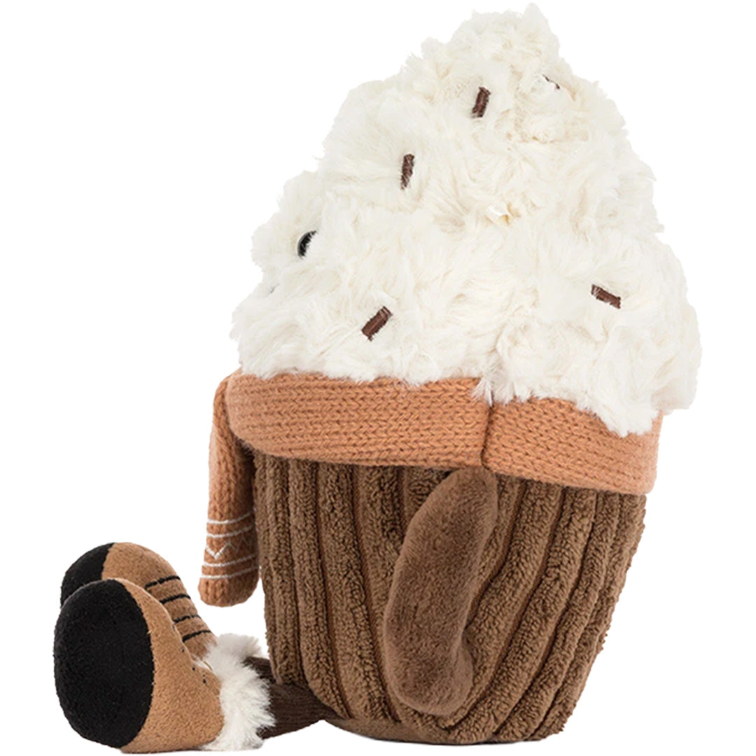 jellycat amuseable knuffelchocoladedrankje - 19 cm | A4HOTCH | 2