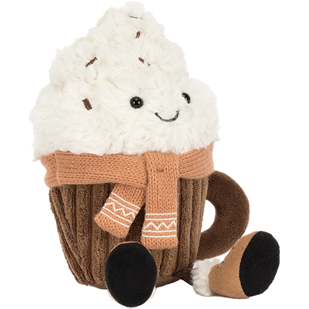 jellycat amuseable knuffelchocoladedrankje - 19 cm | A4HOTCH | 