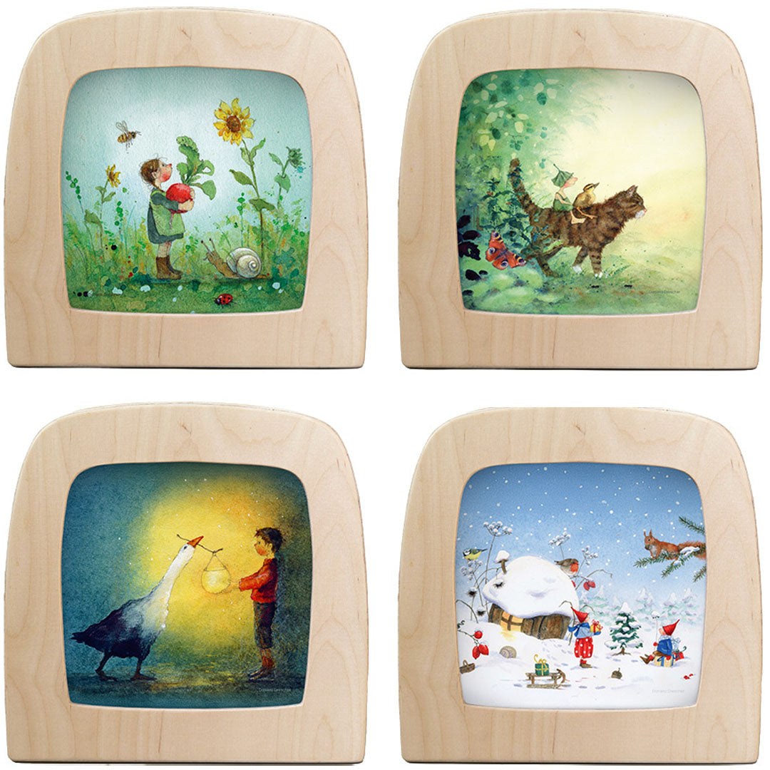 toverlux plaques magiques pour lampe magique - daniela - 4 pcs