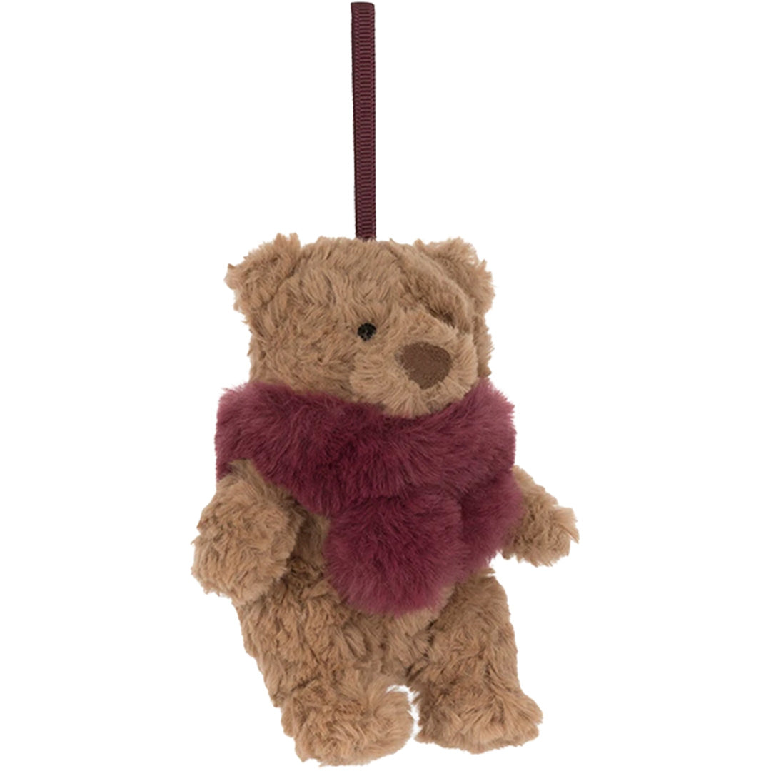 jellycat kersthanger bartholomew winter warmer - 10 cm | BARS6DE | 