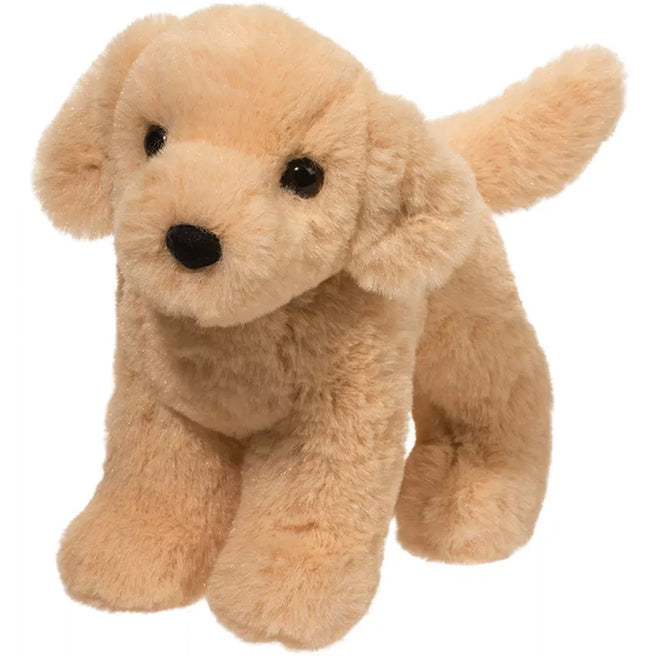 Douglas Toys pluchen knuffelhond in de vorm van een beige Labrador.