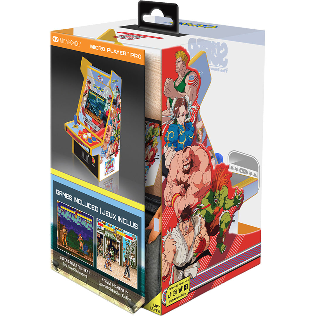 my arcade spelcomputer micro pro - super street fighter II | DGUNL-4185 | 4