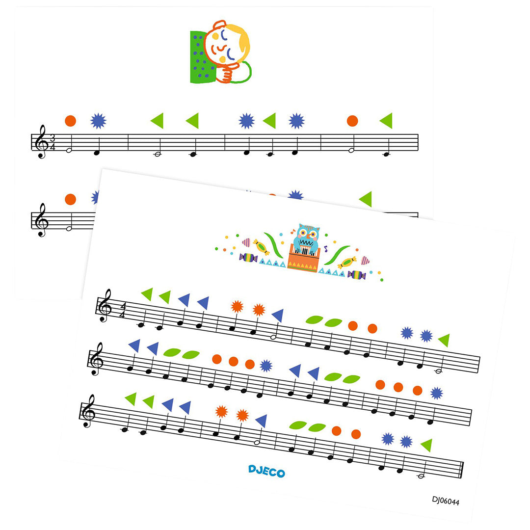 djeco clavier sons d'oiseaux