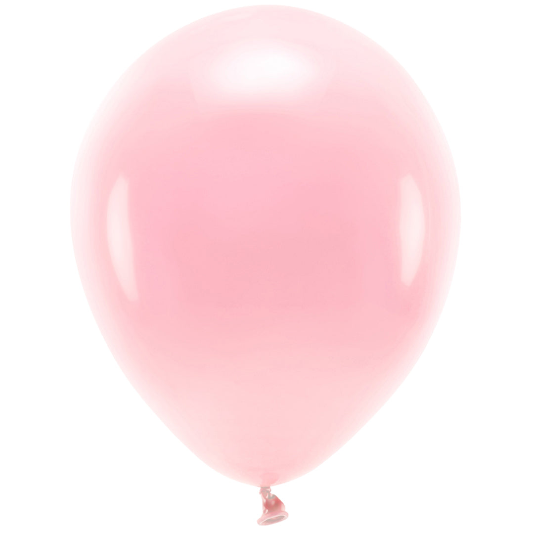 Een partydeco pastel blush roze ballon.