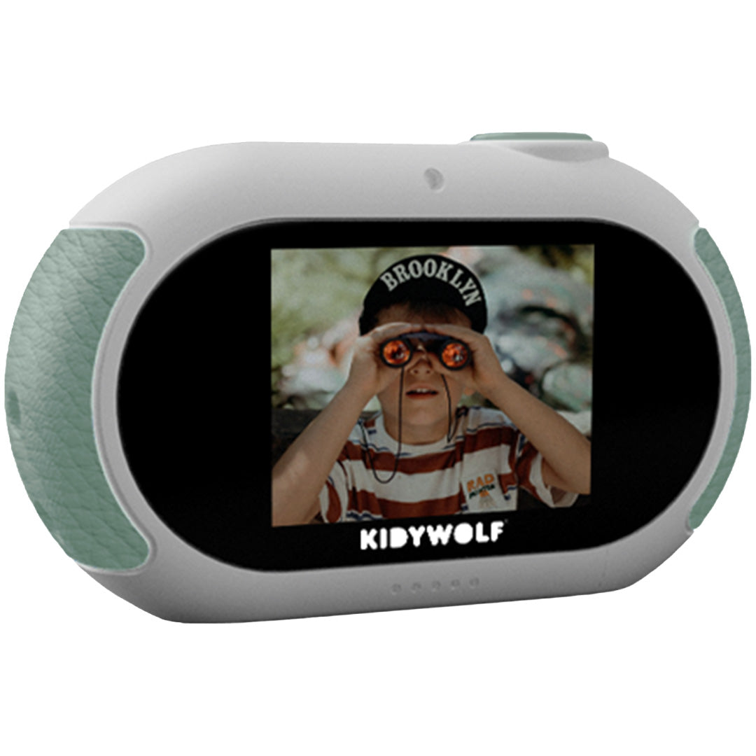 kidywolf appareil photo pour enfant kidycam go - vert