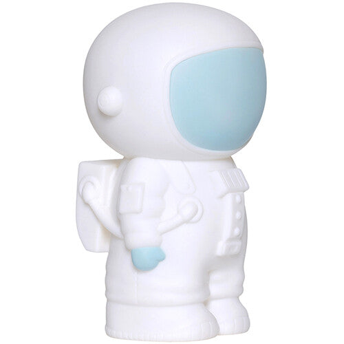 A little lovely company astronaut spaarpot van de rechterzijkant gezien.