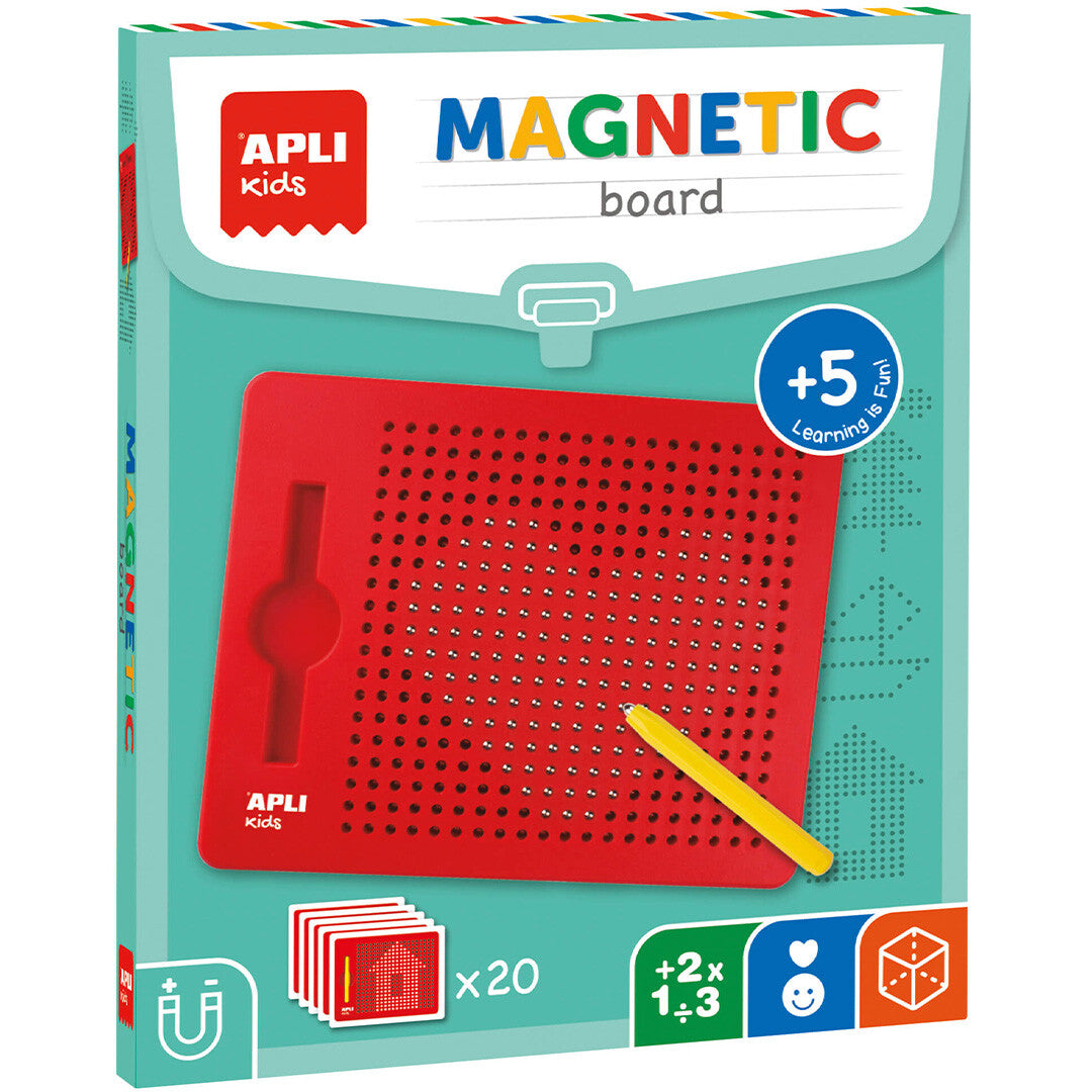 Verpakking van het APLI Kids magnetisch tekenbord.