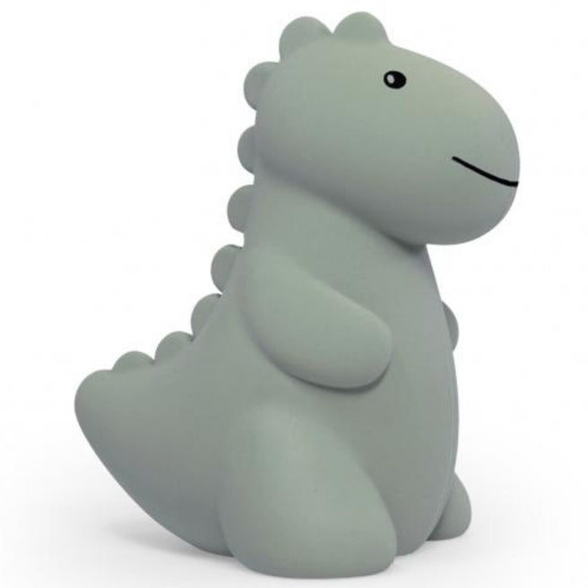 Atelier Pierre siliconen spaarpot in de vorm van een groene dinosaurus.