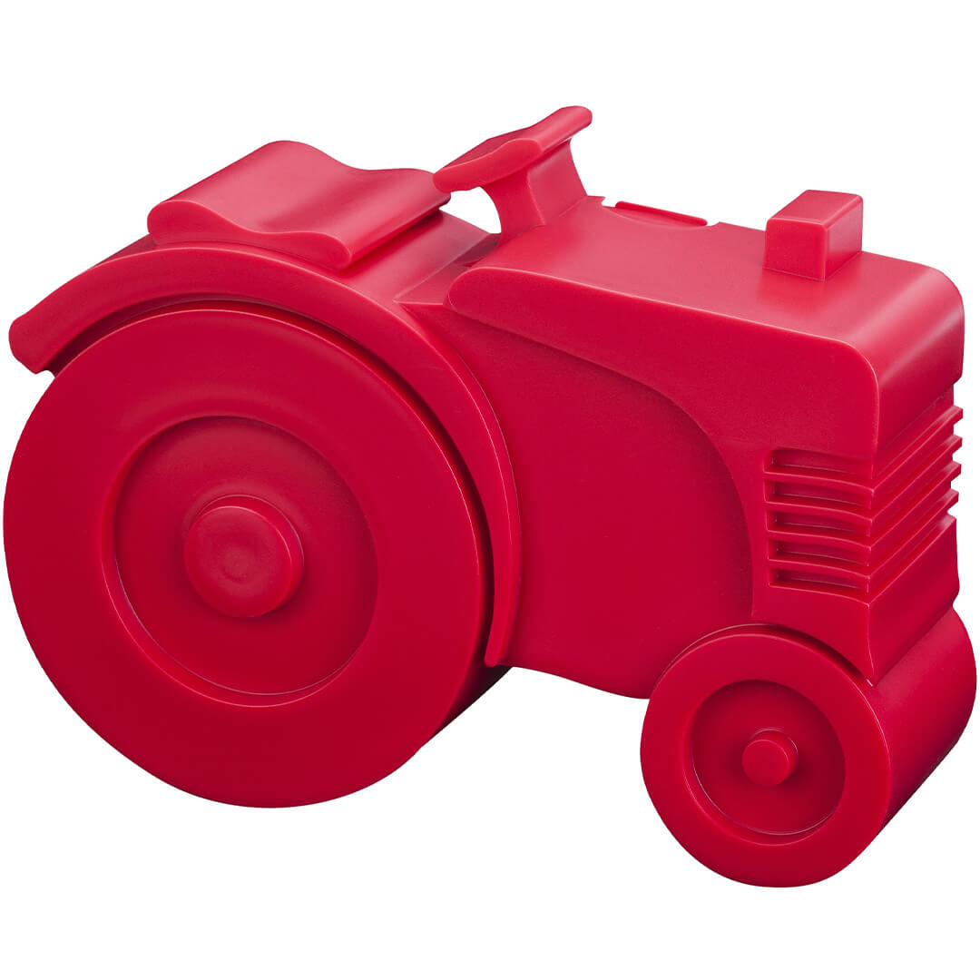 blafre rode tractor lunchbox.