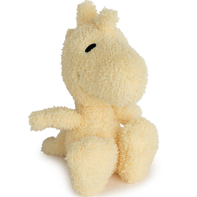Bon Ton Toys pluchen babyspeelgoed van Woodstock, zittend op een witte achtergrond.