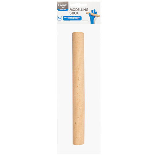 Verpakking van de Creall houten boetseerroller.