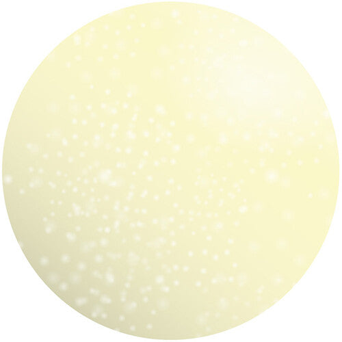 Detail van goudkleurige glitterverf.