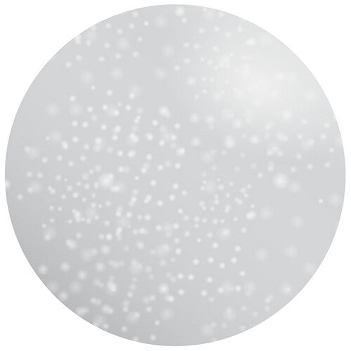 Detail van de zilveren glitterverf met glinstereffect.