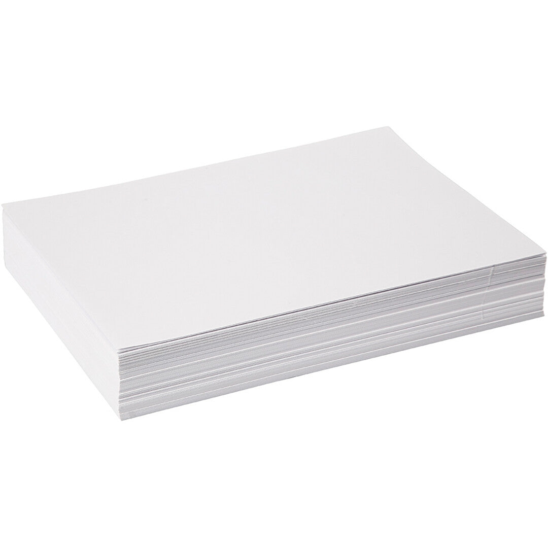 creativ company A4 tekenpapier, een stapel witte losse vellen.
