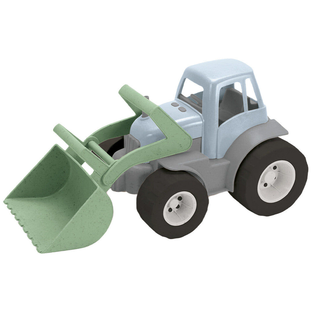 Dantoy bio-toys blauwe speelgoedshovel met groene schep.