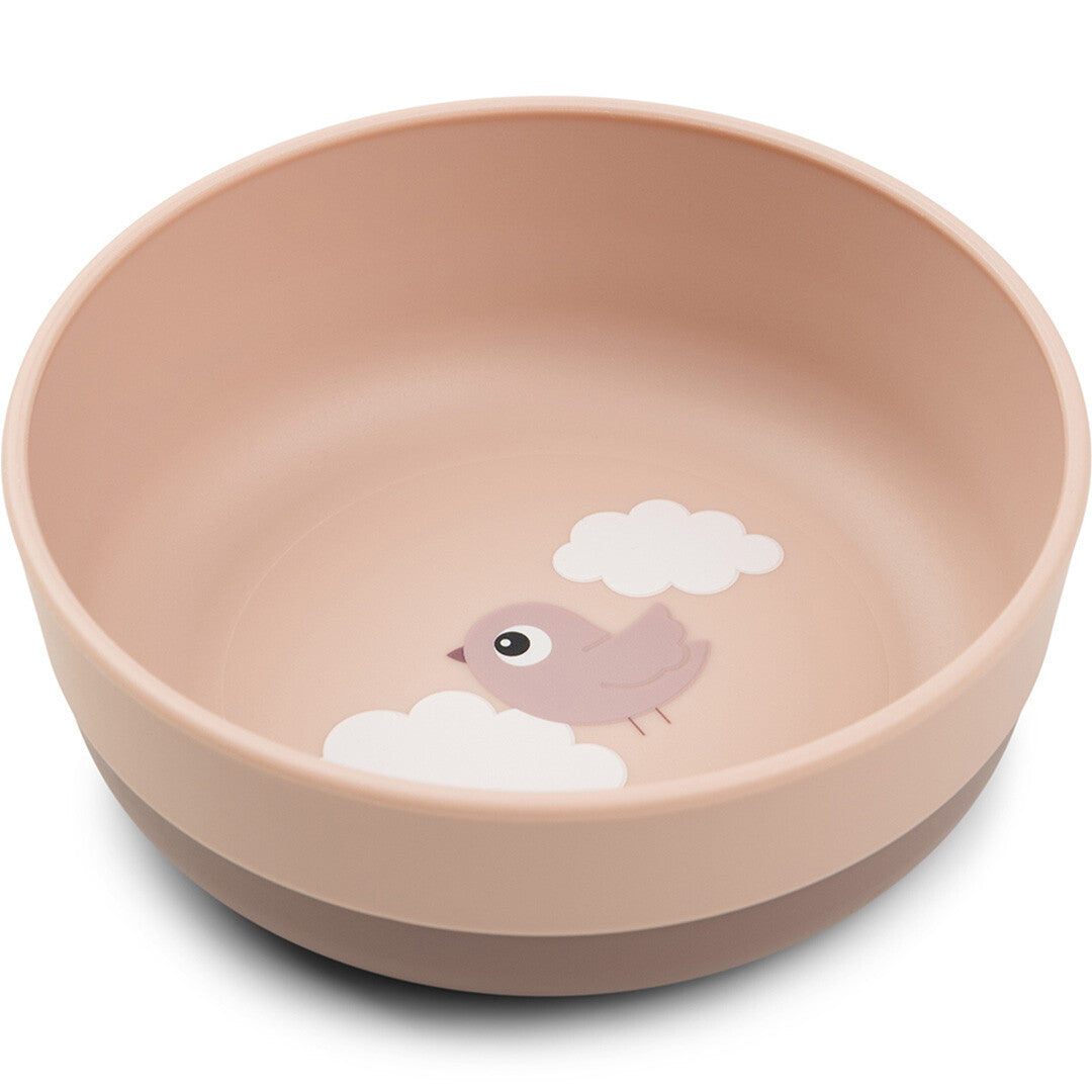 Done by Deer kinderkom met vogel en wolken patroon.
