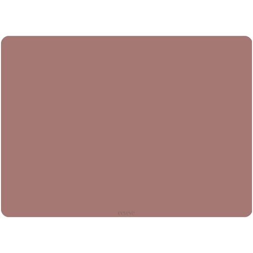eeveve rechthoekige placemat in poederblush roze.