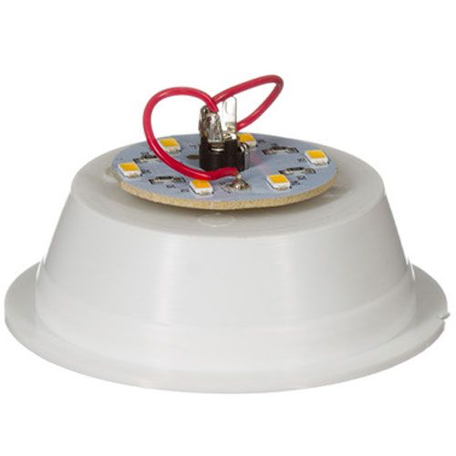 Egmont Toys LED-fitting reserveonderdeel met witte basis en zichtbare printplaat met LEDs.