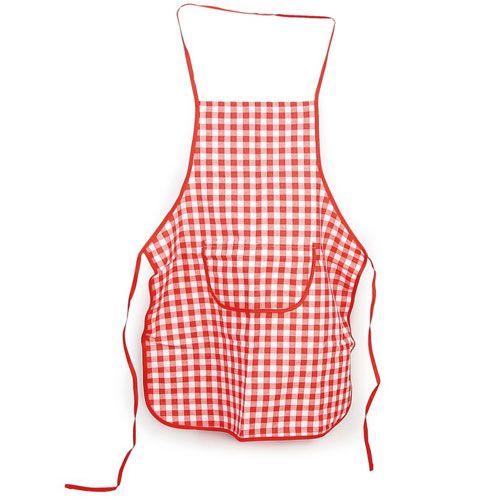 Egmont Toys rood-wit geruit kinderschort.