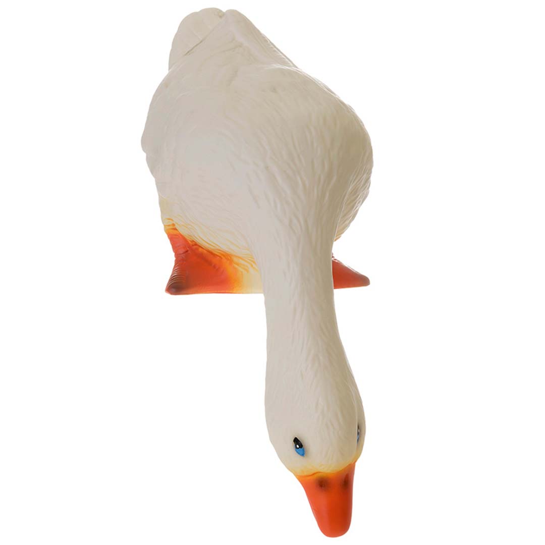 Egmont Toys Heico lamp in de vorm van een witte eend die naar beneden kijkt.