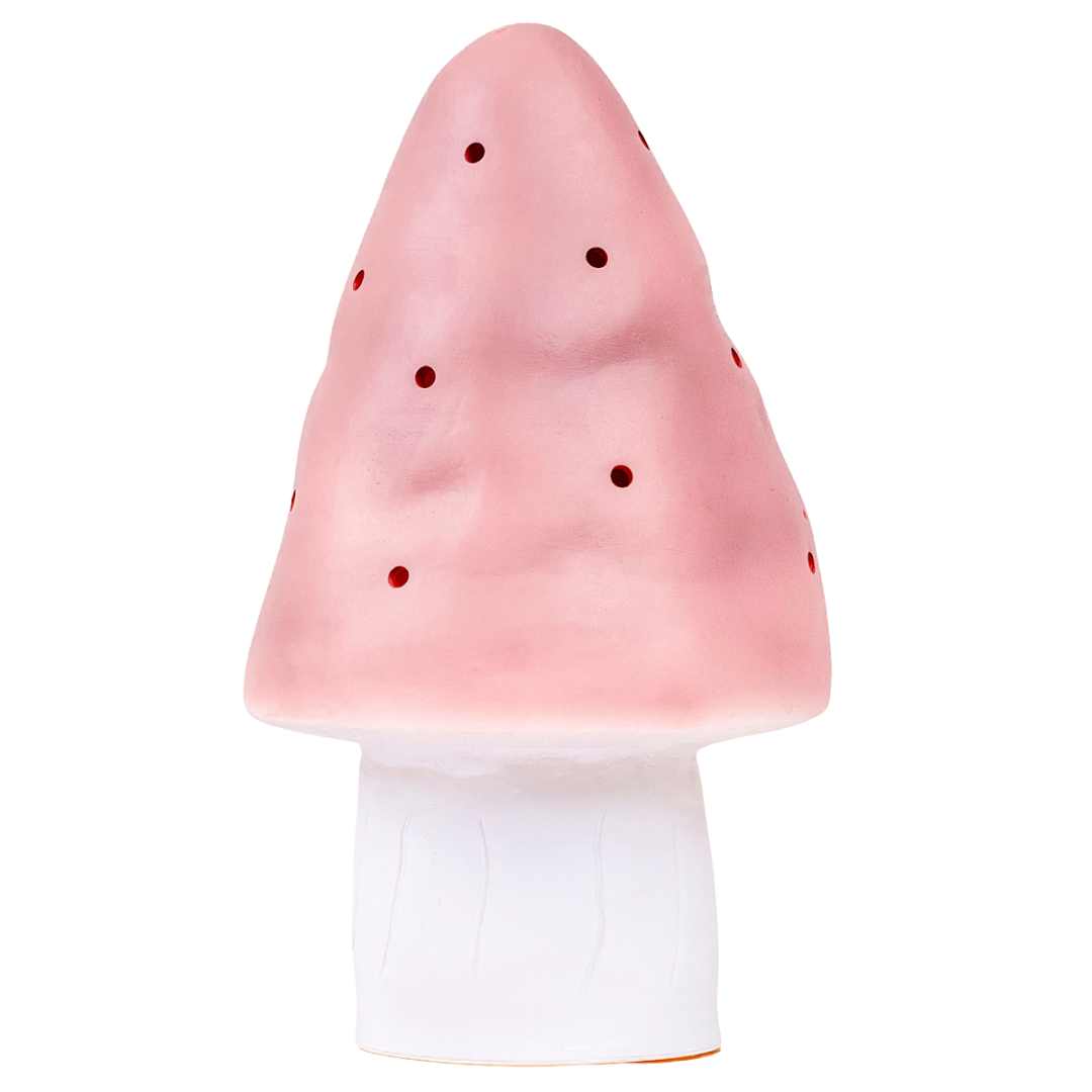 Egmont Toys roze paddenstoel nachtlamp met kleine gaatjes.