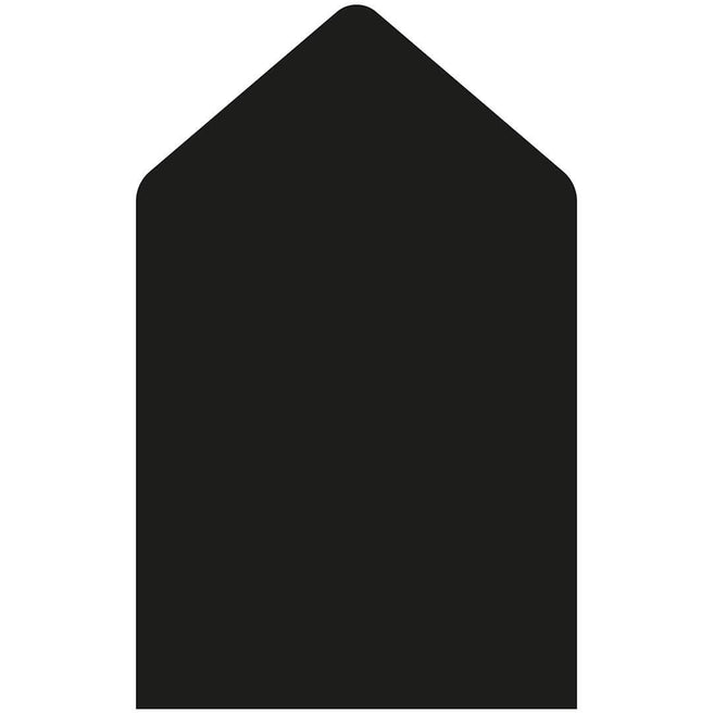 Zwart Ferflex magneetbord in de vorm van een huis.