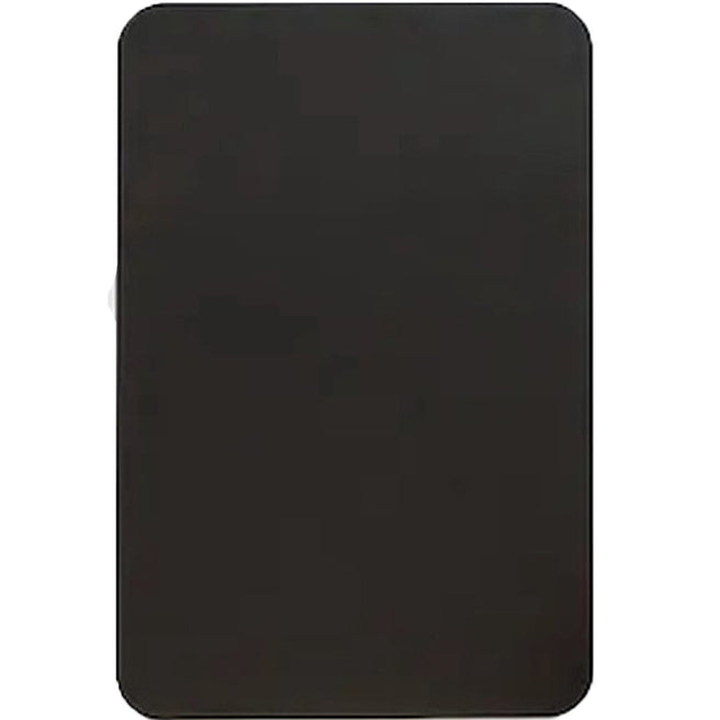 ferflex zwart rechthoekig magneetbord.