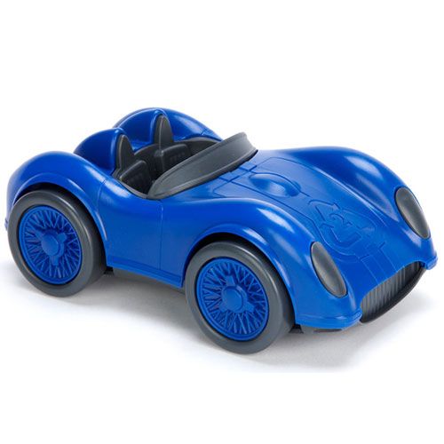 Green Toys blauwe speelgoed raceauto.