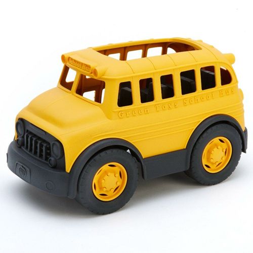 Green Toys gele speelgoed schoolbus.