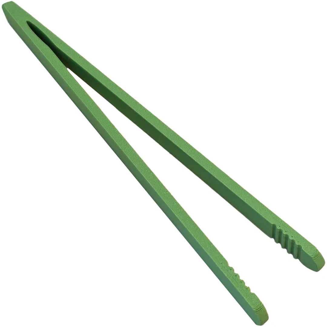 Groen grennn pincet van bamboe, sensorisch speelgoed.