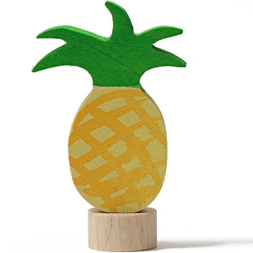 Grimm's houten decoratie figuur van een ananas.