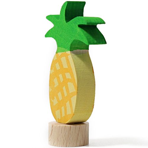 Grimm's houten decoratie figuur van een ananas.