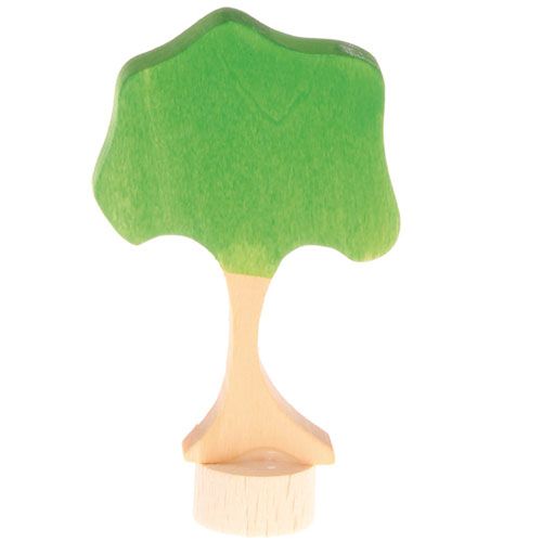 grimm's houten decoratie figuur van een groene boom.