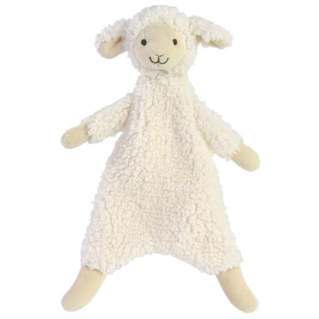 Happy Horse knuffeldoek lam, een crèmekleurig pluchen babyspeelgoed.