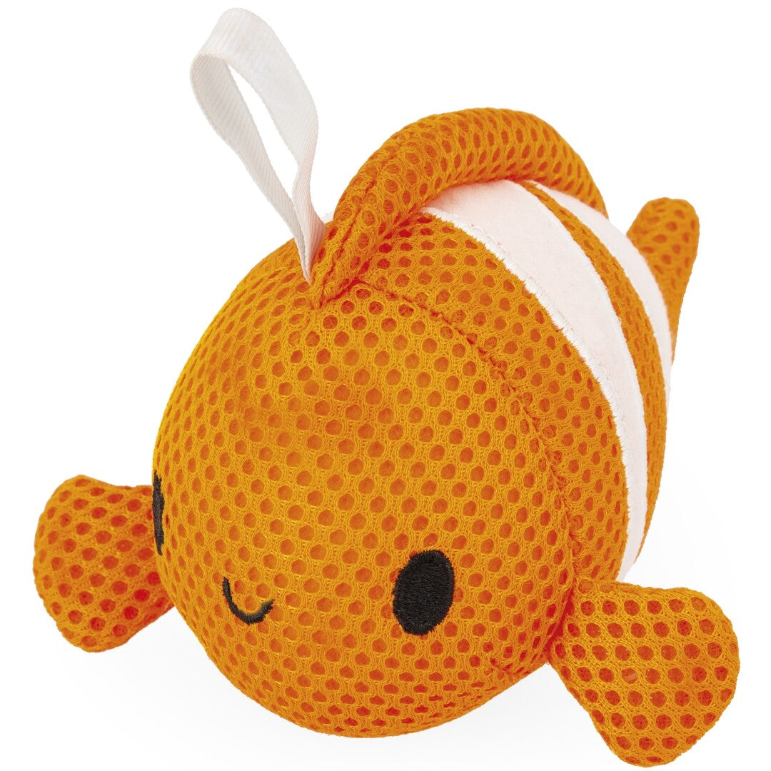 Janod badspeelgoed oranje clownvis.