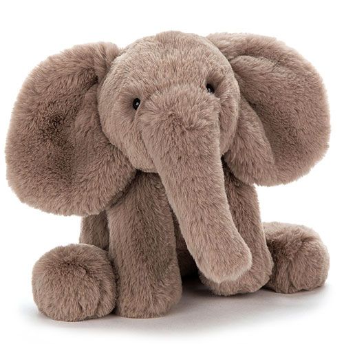 jellycat knuffelolifant smudge - m - 34 cm    | SMG2ELN | 0