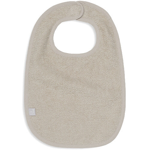 Jollein beige badstof babyslabbetje.