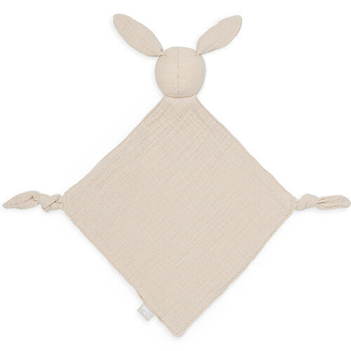 Jollein speendoek bunny ears in nougat kleur.
