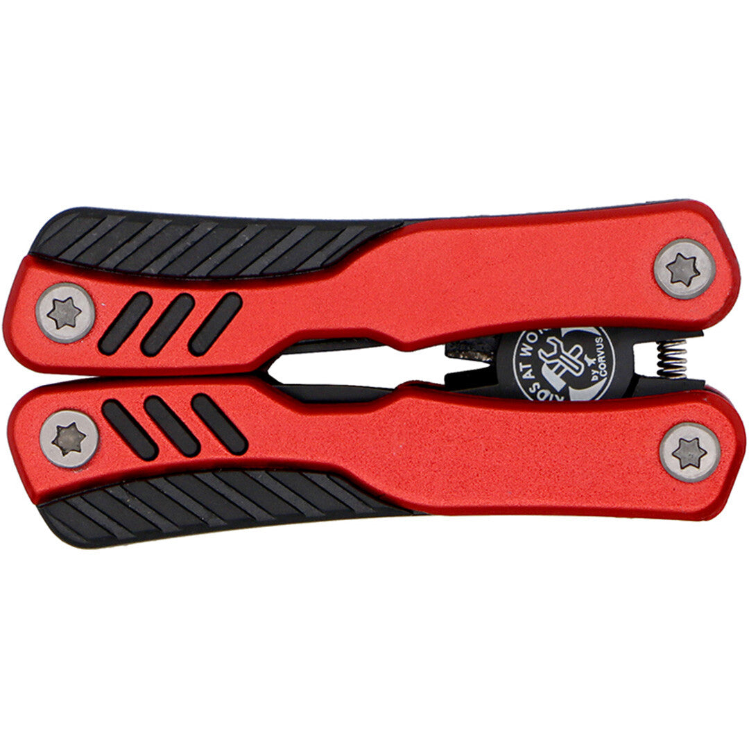 Kids at Work rode multitool zakmes ingeklapt.