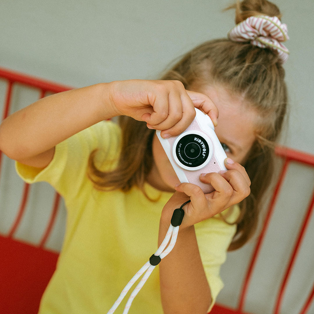 kidywolf appareil photo pour enfant kidycam go - rose
