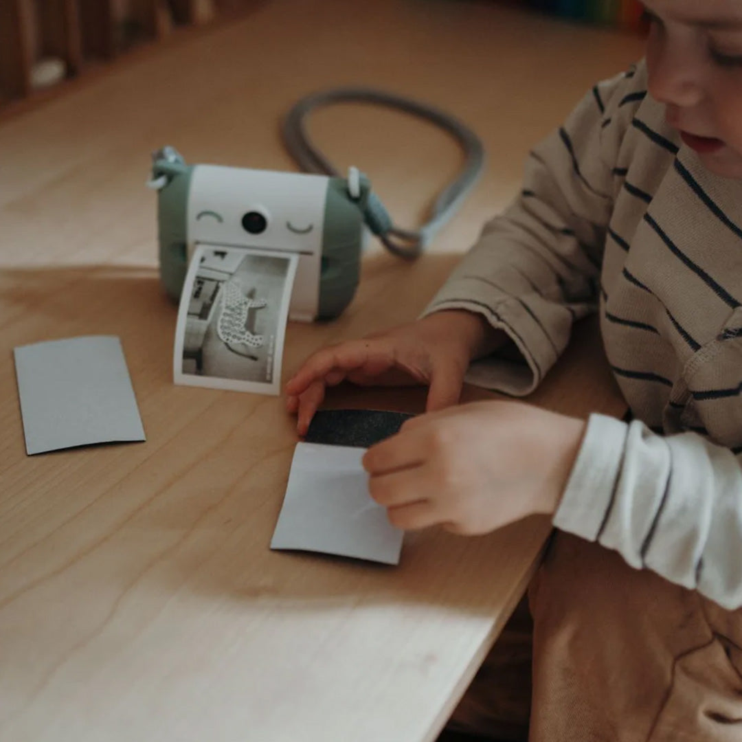 kidywolf kindercamera met thermische printer - mint | KIDYPRINT-GR | 2b
