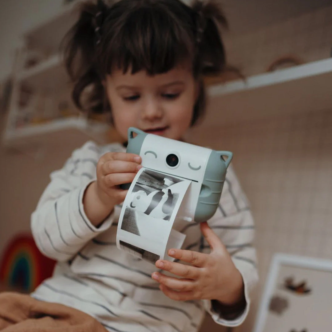 kidywolf kindercamera met thermische printer - mint | KIDYPRINT-GR | 1b