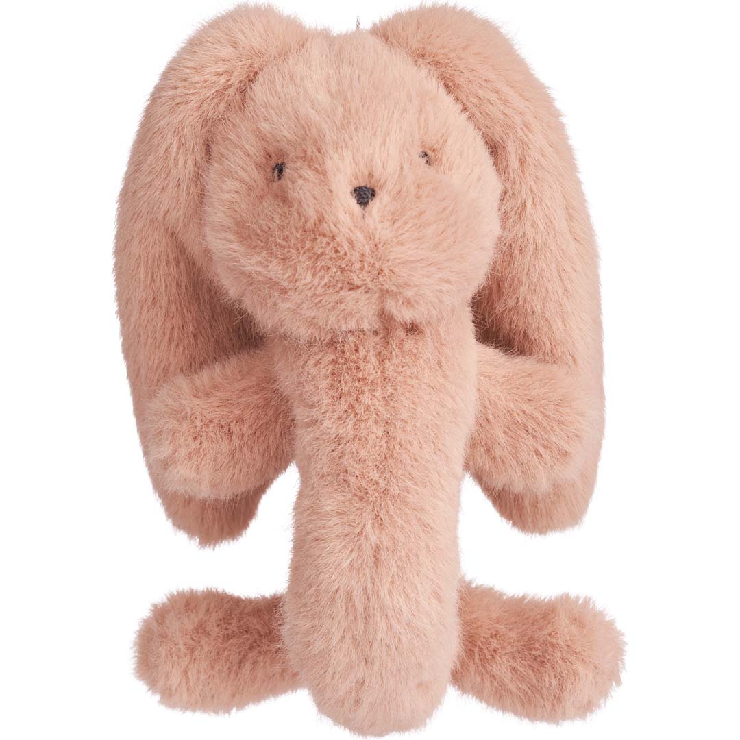 Liewood roze pluche konijn rammelaar.