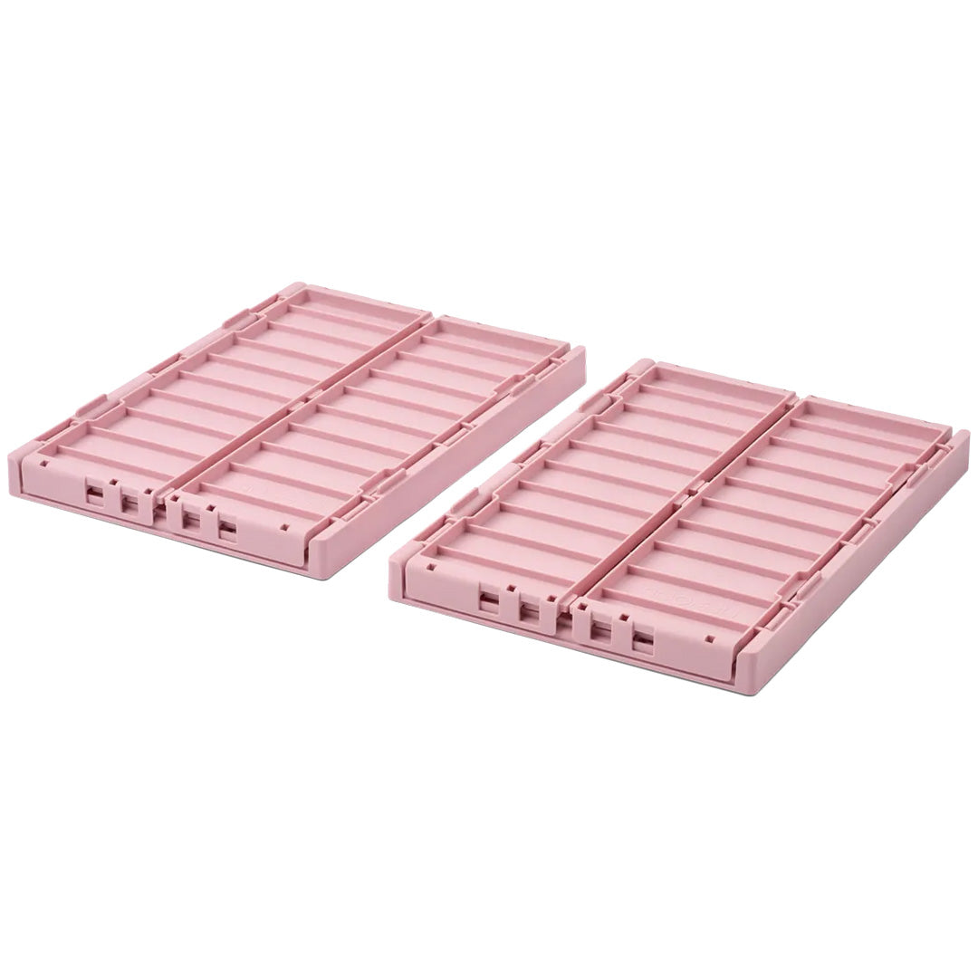 liewood caisse de rangement weston - rose blush - 10 litres - 2 pcs
