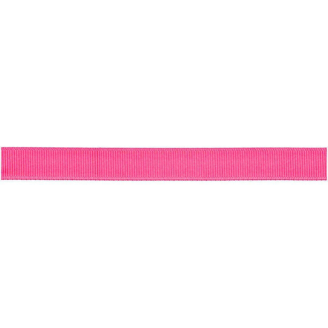 Rico Design roze grosgrain lint op een witte achtergrond.