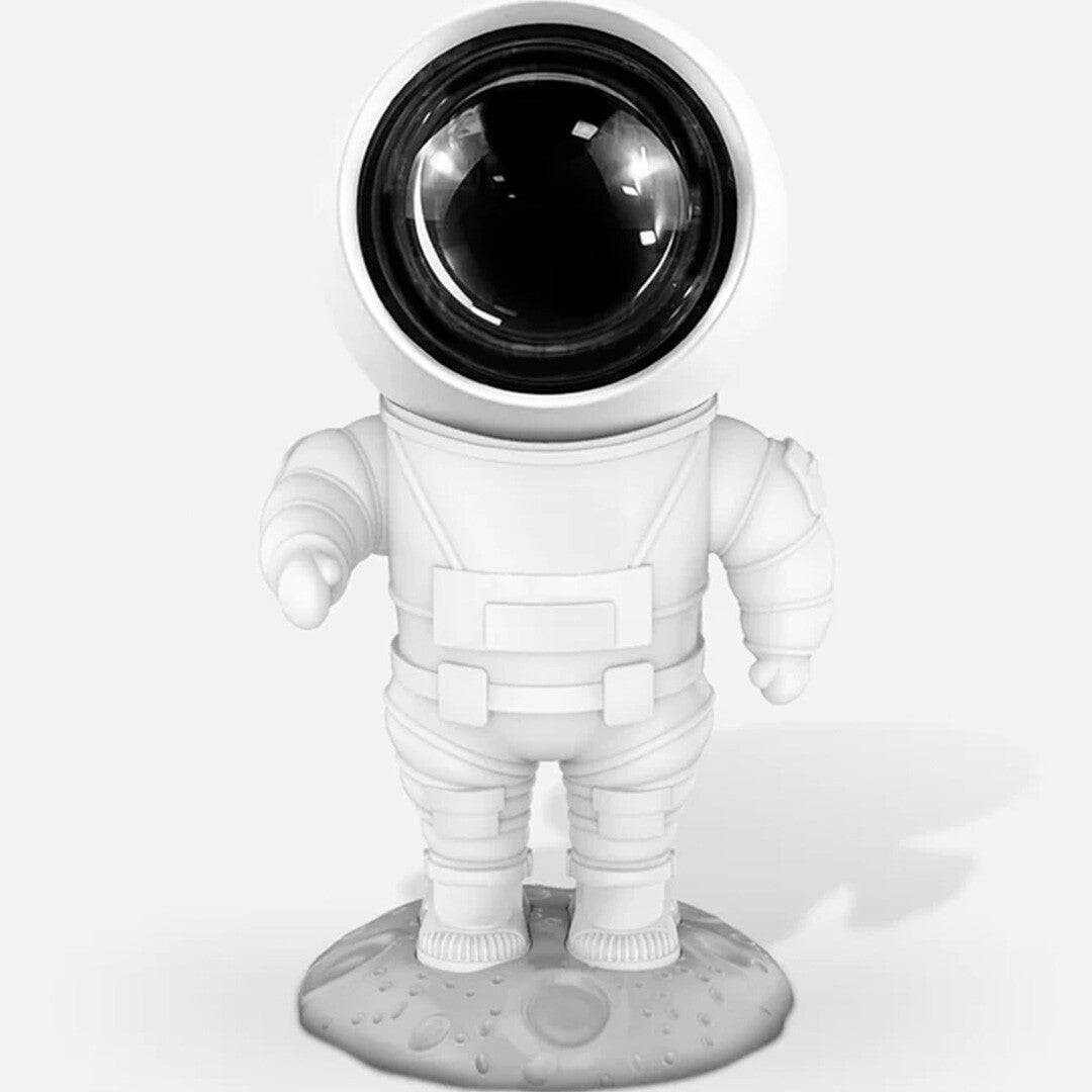 mob astronaut nachtlampje, recht van voren gefotografeerd.
