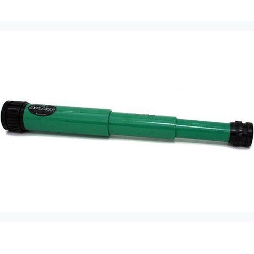 Navir Explorer telescoop in groen, uitgeschoven.