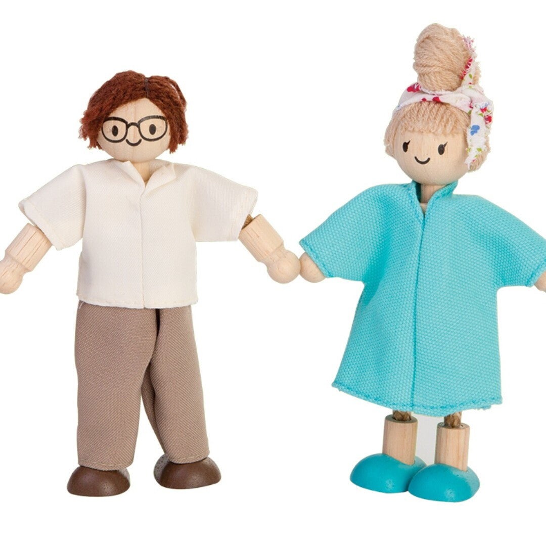 plan toys poppenhuis familie modern - 13 cm | 7142 | 2