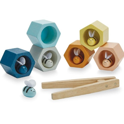 plan toys sorteerspel bijenkorf | 5410 | 0